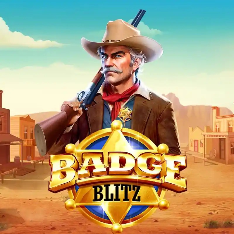 Badge Blitz by Pragmatic Play, showcased at boomzinoo.gr.com – game logo