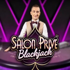 Blackjack Salon Privé slot icon by Ezugi, available at Boomzino Casino