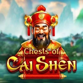 Chests of Cai Shen logo – Slots by Pragmatic Play at Boomzino Casino