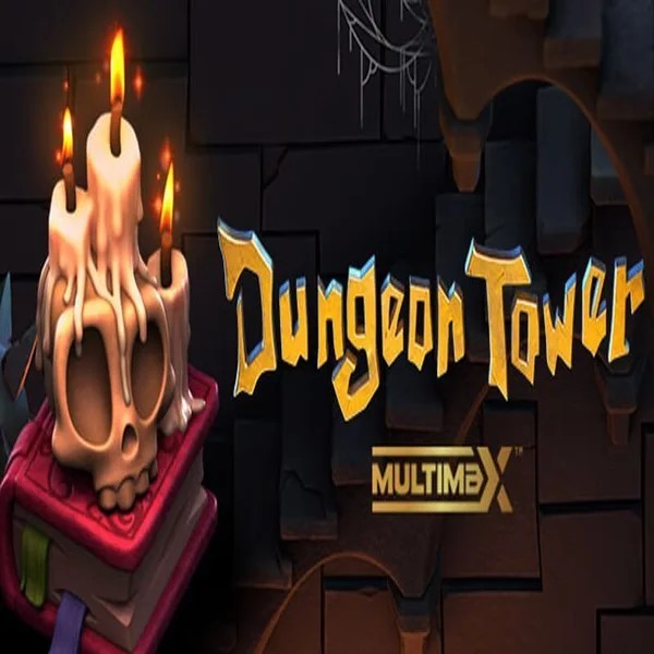 Dungeon Tower logo by Peter &amp; Sons at Boomzino Casino