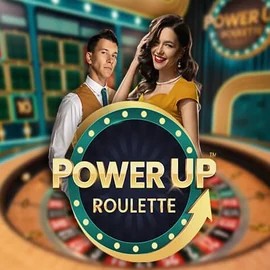 PowerUP Roulette slot icon by Pragmatic Play, available at Boomzino Casino