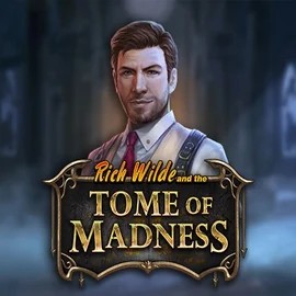 Slots logo of Tome of Madness from Play'n GO at Boomzino Casino