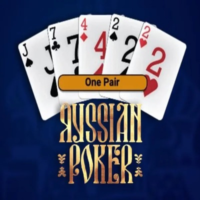 Russian Poker logo – Table Games by OneTouch Games at Boomzino Casino