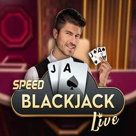 Speed Blackjack online game logo by Pragmatic Play on boomzinoo.gr.com