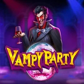 Vampy Party logo – Slots by Pragmatic Play at Boomzino Casino